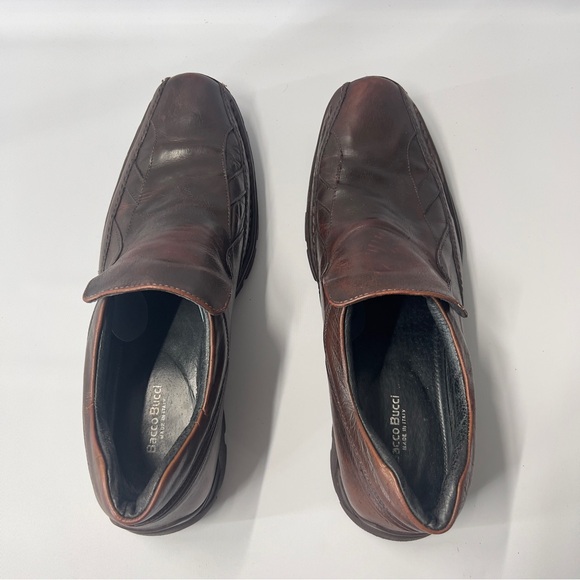BACCO BUCCI Men’s 11.5 Brown Slip On Loafer - Picture 5 of 9